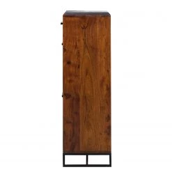 Ars manufacti Meuble à chaussures Woodson I - Acacia massif /Métal - Acacia brun -Vestiaires Soldes 1000211695 210325 15400500026 DETAILS P000000001000211695