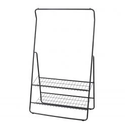 WENKO Portant à vêtements Shiva - Acier - Noir