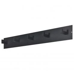 Loftscape Porte-manteaux Oxnard II - Métal - Noir - Largeur : 70 cm