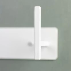 Loftscape Porte-manteau mural Colburn - Métal - Blanc - Largeur : 49 cm -Vestiaires Soldes 1000219525 200724 06294600148 DETAILS P000000001000219525