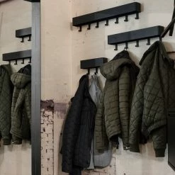 Red Living Porte-manteaux mural Hickory - Métal - Largeur : 72 cm -Vestiaires Soldes 1000219544 210618 17403800250 MOOD DETAILS P000000001000219544 mood