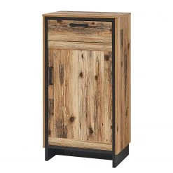 Ridgevalley Meuble à chaussures Priay I - Imitation mélèze / Graphite