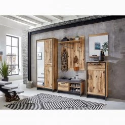 Ridgevalley Meuble à chaussures Priay I - Imitation mélèze / Graphite 9 Ridgevalley Meuble à chaussures Priay I - Imitation mélèze / Graphite -Vestiaires Soldes 1000220651 200819 06333800016 MOOD DETAILS P000000001000220651 mood