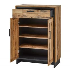 Ridgevalley Meuble à chaussures Priay II - Imitation mélèze / Graphite 11 Ridgevalley Meuble à chaussures Priay II - Imitation mélèze / Graphite -Vestiaires Soldes 1000220682 200819 06362500091 DETAILS P000000001000220682