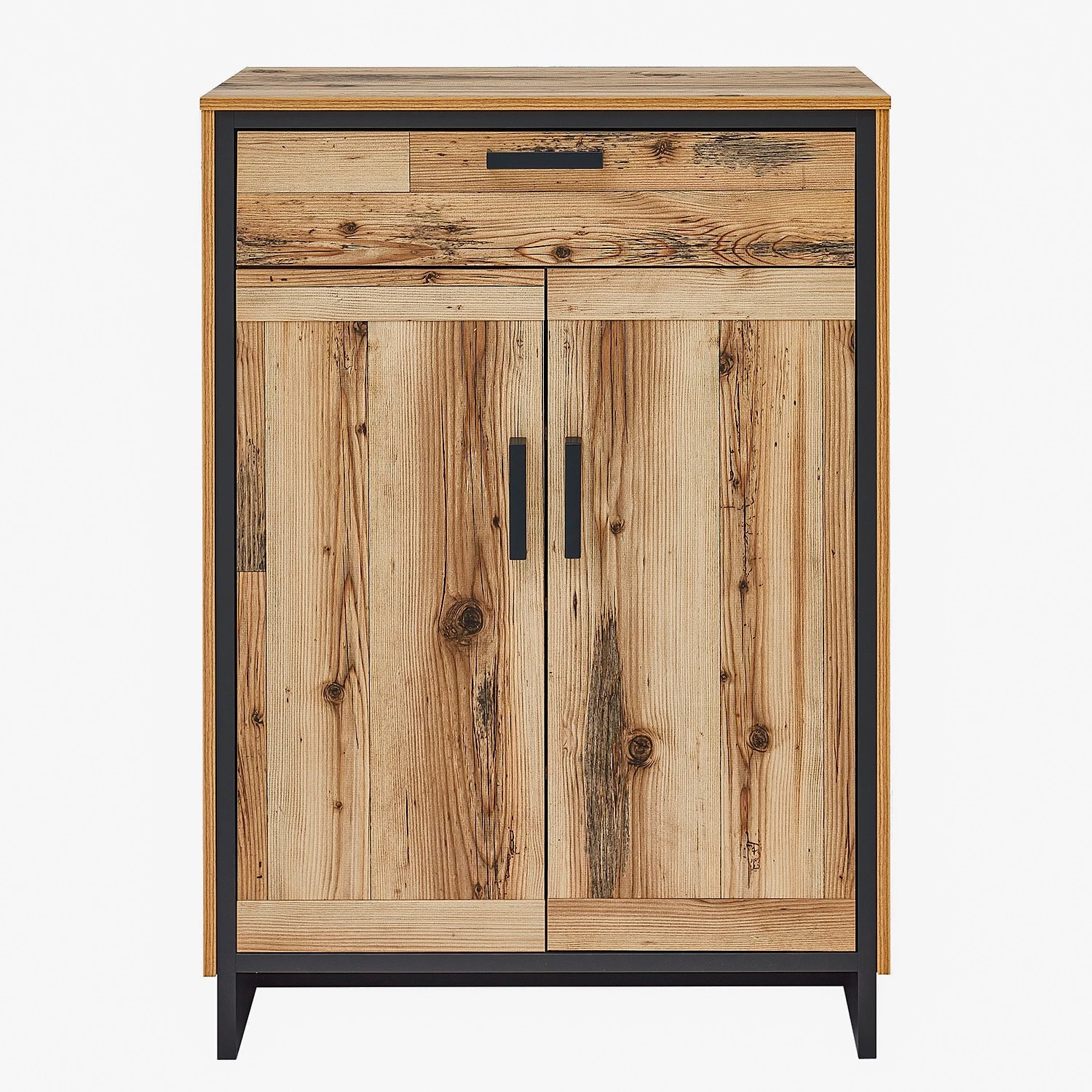 Ridgevalley Meuble à chaussures Priay II - Imitation mélèze / Graphite 7 Ridgevalley Meuble à chaussures Priay II - Imitation mélèze / Graphite – Image 7