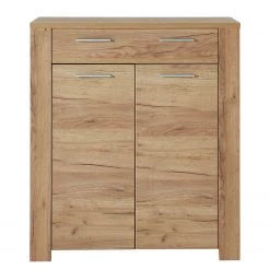 Germania Meuble à chaussure Castera - Imitation chêne de Navarre / Argenté -Vestiaires Soldes 1000222749 200826 06302800020 DETAILS P000000001000222749