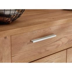 Germania Meuble à chaussure Castera - Imitation chêne de Navarre / Argenté -Vestiaires Soldes 1000222749 200826 06303000024 DETAILS P000000001000222749