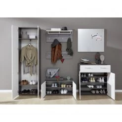 Trendteam Porte-manteaux Line - Gris / Argenté 5 Trendteam Porte-manteaux Line - Gris / Argenté -Vestiaires Soldes 1000223487 200828 06172700016 MOOD DETAILS P000000001000223487 mood