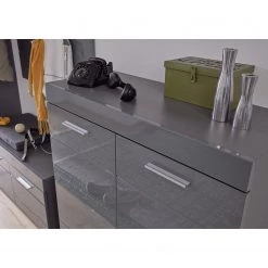 Trendteam Meubles à chaussures Amanda - Gris brillant 11 Trendteam Meubles à chaussures Amanda - Gris brillant -Vestiaires Soldes 1000223508 200828 06191900122 DETAILS P000000001000223508