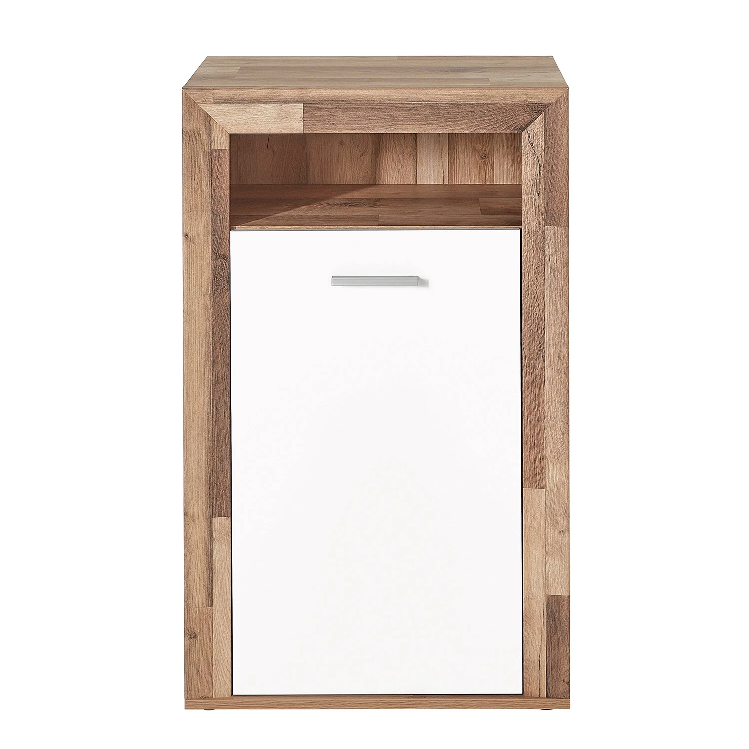 Loftscape Meuble à chaussures Waverly I - Blanc / Imitation chêne 4 Loftscape Meuble à chaussures Waverly I - Blanc / Imitation chêne – Image 4