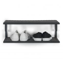 Red Living Étagère à chaussures Wittman - Métal - Noir -Vestiaires Soldes 1000226037 201228 15514500016 DETAILS P000000001000226037