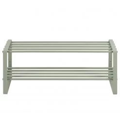 Loftscape Étagère à chaussures Welbeck I - Métal - Gris menthe -Vestiaires Soldes 1000226038 210618 17404000275 DETAILS P000000001000226038