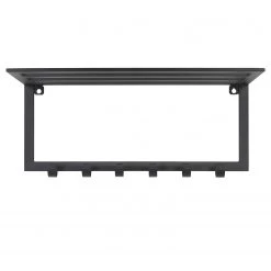 Red Living Porte-manteau mural Wysox - Métal - Noir -Vestiaires Soldes 1000226059 201009 06153300138 DETAILS P000000001000226059