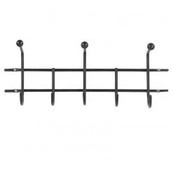 Red Living Porte-manteau mural Honaker - Métal - Noir - Largeur : 46 cm -Vestiaires Soldes 1000226061 201009 06154200147 DETAILS P000000001000226061