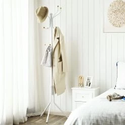 Loftscape Porte-manteaux Cloisters - Métal/ Hêtre massif - Blanc / Hêtre 6 Loftscape Porte-manteaux Cloisters - Métal/ Hêtre massif - Blanc / Hêtre -Vestiaires Soldes 1000226086 200921 14220900012 MOOD DETAILS P000000001000226086 mood