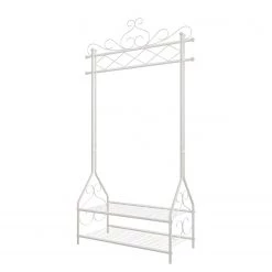 Loftscape Porte-manteaux Wellsboro - Métal - Blanc