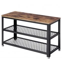 Red Living Étagères à chaussures Morristown II - Noir