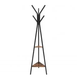 Loftscape Porte-manteaux Wardsboro - Métal - Noir / Marron