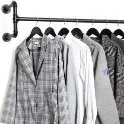 Loftscape Porte-manteau mural Corydon (lot de 2) - Métal - Noir -Vestiaires Soldes 1000226098 200921 14230900084 DETAILS P000000001000226098