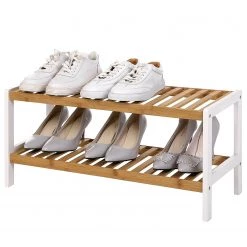 Norrwood Étagère à chaussures Mountville I - Bambou massif - Hauteur : 33 cm -Vestiaires Soldes 1000226107 200921 14235900136 DETAILS P000000001000226107