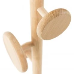 Naturoo Porte-manteaux Kentwood - Chêne massif - Chêne clair -Vestiaires Soldes 1000226415 200928 15145700019 DETAILS P000000001000226415