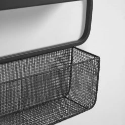 Red Living Porte-manteau mural Keysville - Métal - Noir -Vestiaires Soldes 1000226420 200928 15151000046 DETAILS P000000001000226420