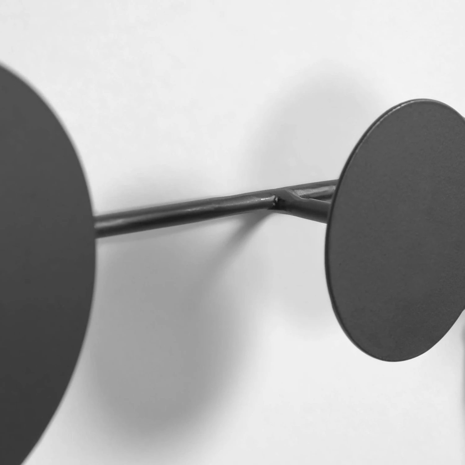 Red Living Porte-manteau mural El Reno II - Métal - Noir 3 Red Living Porte-manteau mural El Reno II - Métal - Noir – Image 3