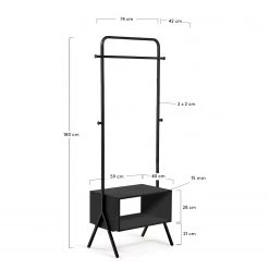 Red Living Portant à vêtements Waycross - Noir 17 Red Living Portant à vêtements Waycross - Noir -Vestiaires Soldes 1000226422 200928 15151700060 SKETCH DETAILS P000000001000226422 sketch