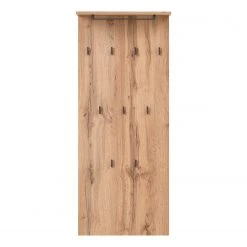 Schildmeyer Porte-manteau mural Linz - Imitation chêne rustique / Noir 5 Schildmeyer Porte-manteau mural Linz - Imitation chêne rustique / Noir -Vestiaires Soldes 1000228650 201022 14485200011 DETAILS P000000001000228650