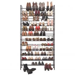 Loftscape Étagère à chaussures Trizac - Métal - Noir -Vestiaires Soldes 1000229360 201030 06211900012 DETAILS P000000001000229360