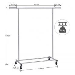 Loftscape Porte-manteau Villard III - Chrome -Vestiaires Soldes 1000229701 201104 13555100016 SKETCH DETAILS P000000001000229701 sketch