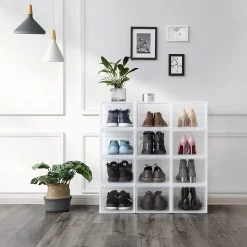 Loftscape Boîtes à chaussures Trets - Lot de 6 -Vestiaires Soldes 1000229709 201104 13561300026 MOOD DETAILS P000000001000229709 mood