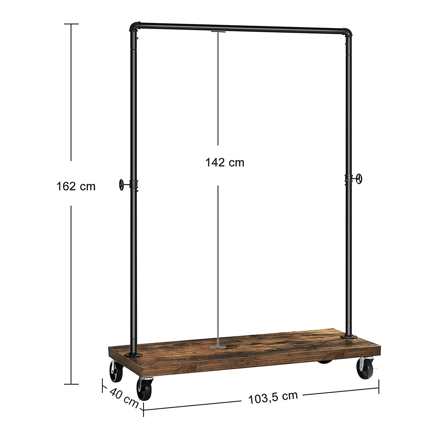 Red Living Porte-manteau Websterville 7 Red Living Porte-manteau Websterville – Image 7