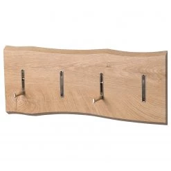 Loftscape Porte-manteau Quenza - Imitation chêne sauvage / Argenté