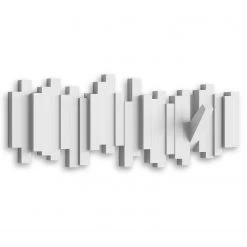 Umbra Porte-manteau mural Stäbchen - Blanc -Vestiaires Soldes 1000235454 201214 15131100081 DETAILS P000000001000235454