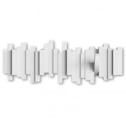 Umbra Porte-manteau mural Stäbchen - Blanc -Vestiaires Soldes 1000235454 201214 15131100083 DETAILS P000000001000235454