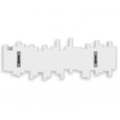 Umbra Porte-manteau mural Stäbchen - Blanc -Vestiaires Soldes 1000235454 201214 15131100084 DETAILS P000000001000235454