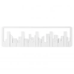 Umbra Porte-manteau mural Skyline - Blanc -Vestiaires Soldes 1000235464 201214 15131200176 DETAILS P000000001000235464