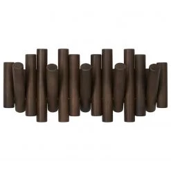 Umbra Porte-manteau mural Picket - Pin massif - Placage noyer véritable -Vestiaires Soldes 1000235473 201214 15131400259 DETAILS P000000001000235473