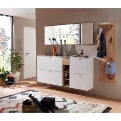 Loftscape Porte-manteau mural Robion II - Imitation chêne Artisan 5 Loftscape Porte-manteau mural Robion II - Imitation chêne Artisan -Vestiaires Soldes 1000235900 210111 10512600013 MOOD DETAILS P000000001000235900 mood