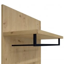 Norrwood Portemanteau mural Dondas - Imitation chêne noueux -Vestiaires Soldes 1000240762 210202 13454700045 DETAILS P000000001000240762