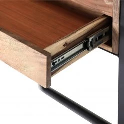 Red Living Vestiaire d’entrée Cuq I - Acacia massif / Métal - Acacia / Anthracite -Vestiaires Soldes 1000240829 210113 13411600162 DETAILS P000000001000240829