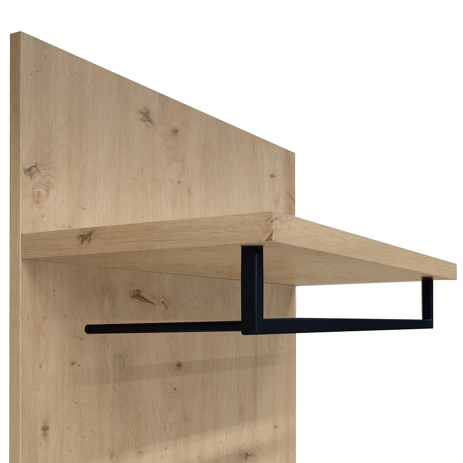 Loftscape Porte-manteau mural Booster - Imitation chêne noueux 3 Loftscape Porte-manteau mural Booster - Imitation chêne noueux – Image 3