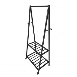 Loftscape Porte-manteau Vadsby - Bambou massif - Noir