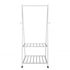 Loftscape Porte-manteau Vadsby - Bambou massif - Blanc -Vestiaires Soldes 1000241538 211223 12371700080 DETAILS P000000001000241538