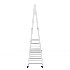 Loftscape Porte-manteau Vadsby - Bambou massif - Blanc -Vestiaires Soldes 1000241538 211223 12371700091 DETAILS P000000001000241538