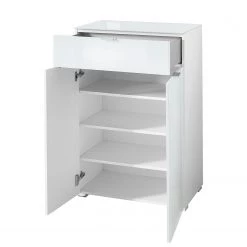Loftscape Meuble à chaussures Gila - Verre - Blanc -Vestiaires Soldes 1000242928 210121 11455600005 DETAILS P000000001000242928