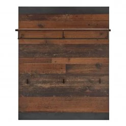 Red Living Porte-manteau mural Buzan - Imitation bois recyclé / Anthracite 8 Red Living Porte-manteau mural Buzan - Imitation bois recyclé / Anthracite -Vestiaires Soldes 1000250947 210225 13113900009 DETAILS P000000001000250947