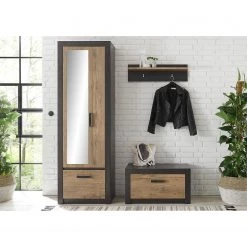 Red Living Porte-manteau mural Bozel - Largeur : 80 cm 6 Red Living Porte-manteau mural Bozel - Largeur : 80 cm -Vestiaires Soldes 1000250959 210225 13300200014 MOOD DETAILS P000000001000250959 mood