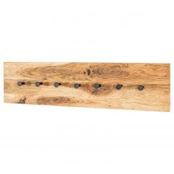 Red Living Porte-manteau Oderen I - Bois massif - Marron